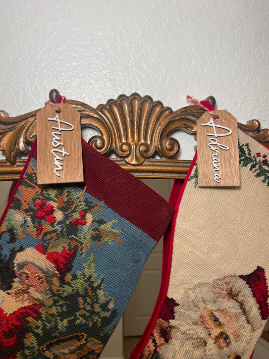 Stocking tags