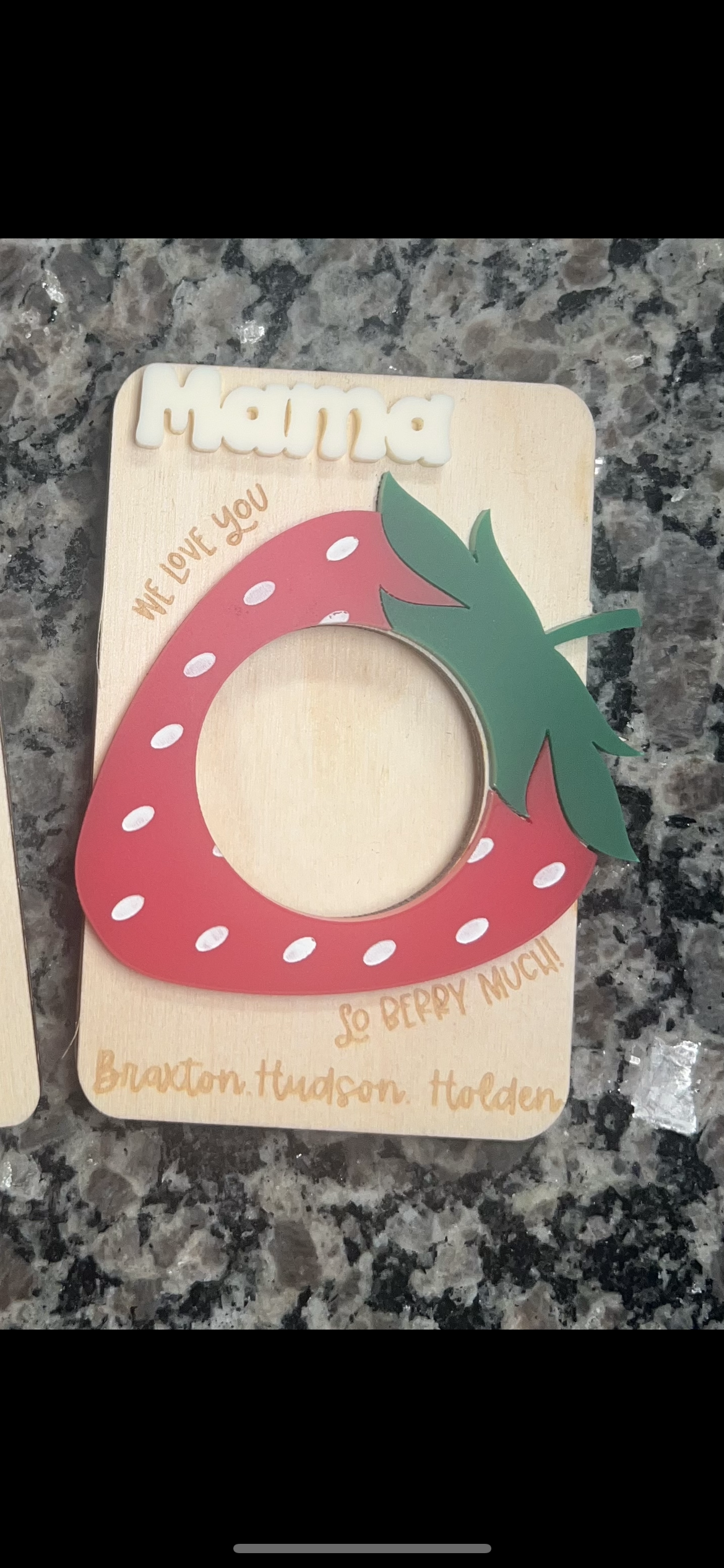 So berry much - photo frame