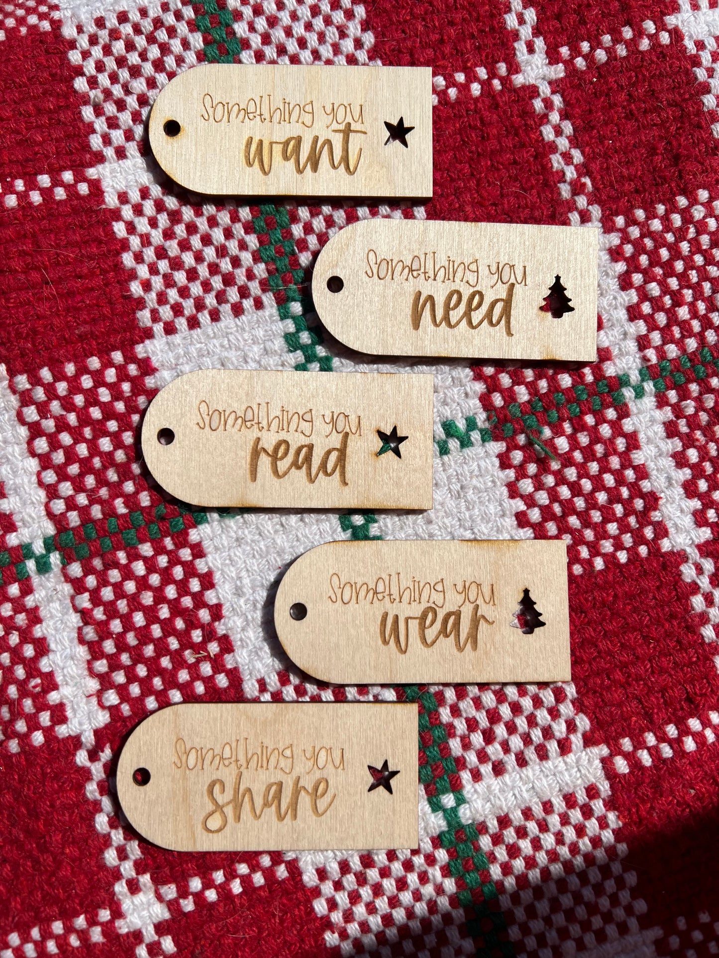 “Something you” Christmas tags