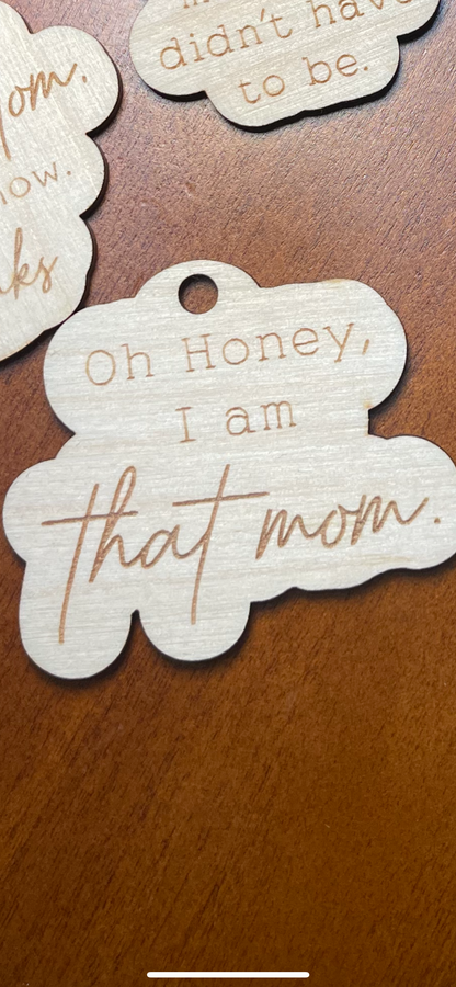 Mom Keychain