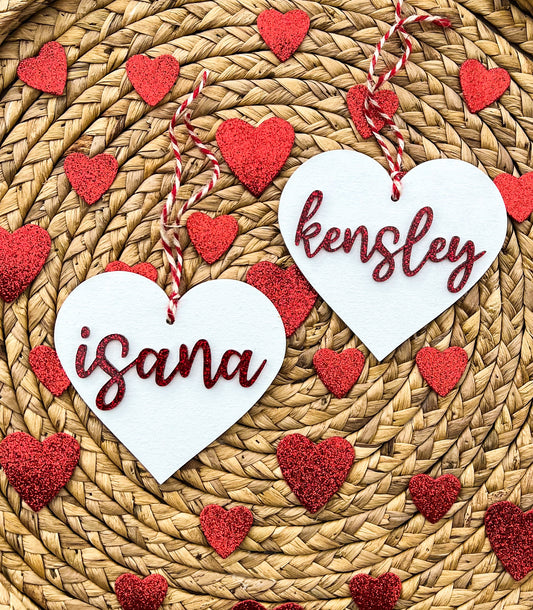 Personalized Valentines Tag