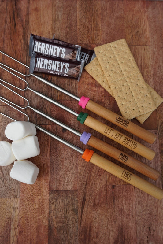 Personalized Smores Stick