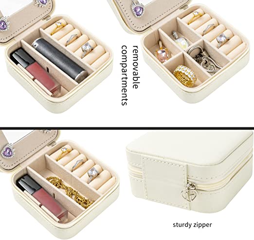 Travel jewelry case